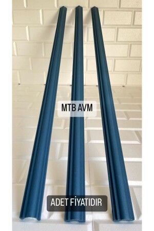 MNZ-Navy Blue Mtb Mall Wall Lath Self Adhesive Stropier 4 سم 100 سم سم سم بحرية الأزرق - Decosa