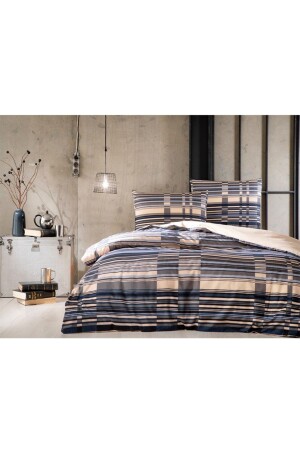 MNZ-Naya بحرية الأزرق مزدوجة الشباب الموضة غطاء القماش مجموعة 740-60277403 - Taç