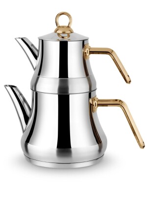 MNZ-Naz Altin Metal Handle عصير الفولاذ المقاوم للصدأ مع التدريب الذاتي الحجم الصغرى NazAlt - Lines