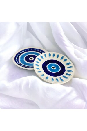 MNZ-Nazarboncuk صناعة الشاي اليدوية لوحة العين الشر 2 - sim atölye