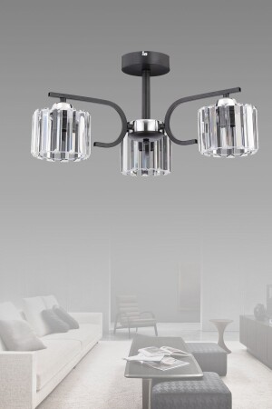 MNZ-Nehir 3-piece عصرية كريستال الموضة الشنابل - Esslight