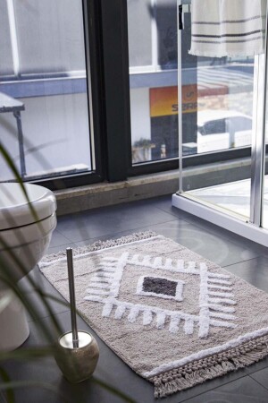 MNZ-Nell 100% مطبخ حمام القطن رمادية 60x90 1486123812247 - İrya