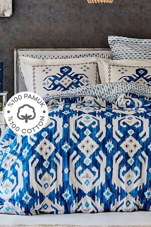 MNZ-Neos Blue 100% قطن واحد غطاء غطاء 200 مجموعة 21. 01. 0539 - Karaca Home