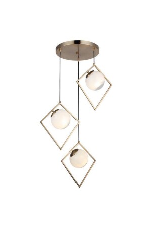 MNZ-Netta Antique 3-piece Chandelier 08CL 1582-52-03 - LUCEA