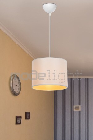 MNZ-Neva 22 سم مدرج مصباح العلق كريم غرفة المعيشة غرفة المعيشة غرفة الأطفال غرفة النوم غرفة الطعام المدخل المطبخ MDL. 4706 - Modelight