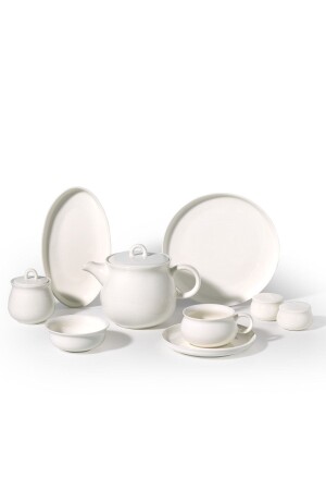 MNZ-New Bone Aşiyan Collection 30 قطعة الإفطار مجموعة a8993 - KORKMAZ