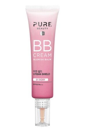 MNZ-New Generation Bb Cream Spf50 Pa+++ العاج (بشرة خفيفة ومتوسطة) 30 مل - Pure Beauty