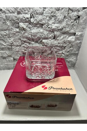 MNZ-NEW مربع لا زمن فيه Magnolia-مطبخ-كوكي كأس 4 قطع - Paşabahçe