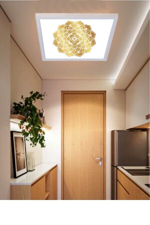 MNZ-Nihan غرفة المعيشة مدرج إضاءة 54w تصميم جديد 60x60 -بيضاء ضوء السقف مصباح GP1191-NIHAN - Gökyüzü Panel