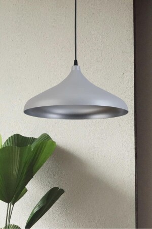 MNZ-Nil تصميم معاصر غرفة المعيشة المطبخ غرفة النوم مقهى الرمادي الداخلية الفضة اللون الواحد الشنابل BÜYÜKSIVATEKLİ1 - Modavize