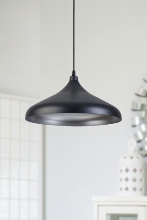 MNZ-Nil تصميم معاصر غرفة المعيشة المطبخ غرفة النوم مقهى الأسود الداخل الفضي لون واحد الشنابل - Modavize