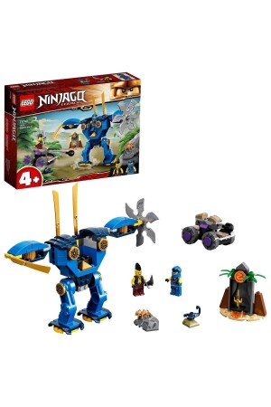 MNZ-NINJAGO® Legacy Jay's Electro Machine 71740 - لعبة بناء النينجا (106 قطعة) - LEGO