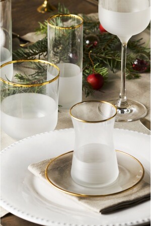 MNZ-Nish 12 قطعة شاي مجموعة 170 كلم - Rakle