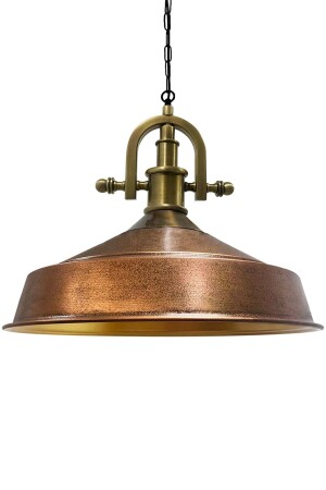 MNZ-Noble شمعية واحدة سلسلة القرن القديم الرأس الراجعية مصباح العلق المطعم غرفة المعيشة الإضاءة BMM2013ZGE - Bamyum