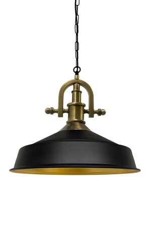 MNZ-Noble شمعة واحدة مع سلسلة القديمة الرأس الراجعية مصباح العلق مطعم غرفة المعيشة الإضاءة BMM2013ZGE - Bamyum