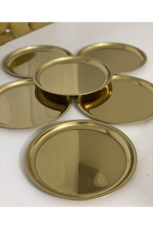 (MNZ-Nom Trend) 6 قطع من الذهب العرضية العرضية رقم:1 6202428202428 - homebysisters