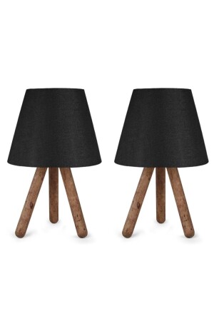 MNZ-North Home الخشب ساق ضوء ظل الأنسجة الرأس 2' AAGK9004 - Art&Gift