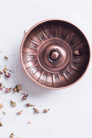 MNZ-Nostalgic سلالة العثمانية الحديد حمام حوض النحاس لون 20 سم 45619950BTS - BİTERSE