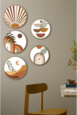 MNZ-Notpa مزين MDF 5 قطعة إطار نظرة الطاولة مجموعة 5001 - Kututr