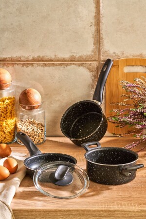 (MNZ-Nova) 4 قطع (Midi) أدوات الطبخ مجموعة 600. 15. 01. 2527 - Emsan