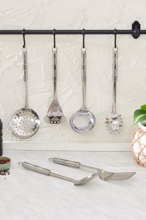 أداة خدمة MNZ-Nova Chrome 6 Piece - Karaca