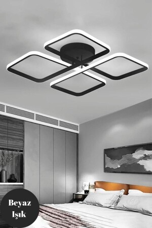 MNZ-Novem سجادة سوداء فوق البيضاء LED شمعة - Elektroyou