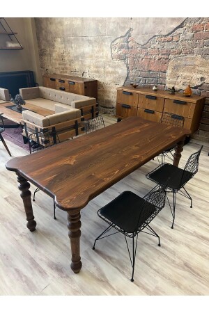 MNZ-Ntconcept خشب صلبة طاولة لعبة اللصوص 85x120 سم - Ntcollection