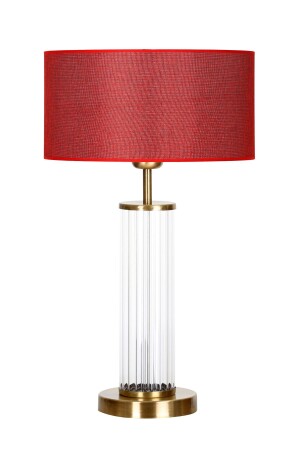 MNZ-Nuuk عصرية تصميم خاص شمعة الزجاج مع ساق قديمة - قبل الأحمر NCA008 - Vinner