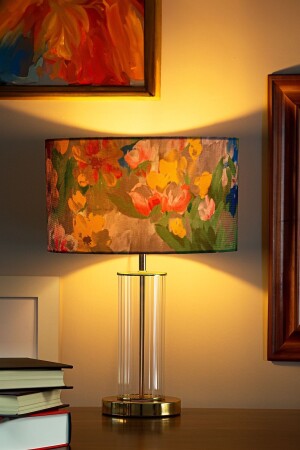 MNZ-Nuuk Noa ذهبية مطليّة تفصيليّة شمعة زجاجية حديثة - نمط فايوليت - Vinner