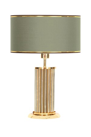 MNZ-Odeon طلاء معدني ذو ذهب لامپ خاكي الأخضر مع شريط ذهب ODNA024 - Vinner