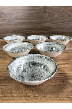 MNZ-Odette سلسلة 6-جزء كأس الحساء 16 سم A0824 - Bonna Porselen