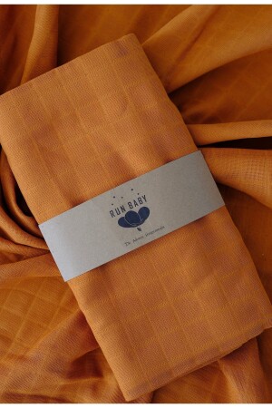 MNZ-Oeko-tex المعتمدة 100x120cm القطن الطفل المسلين الغطاء 1 قطعة السترة المسلين المسلين - runbaby