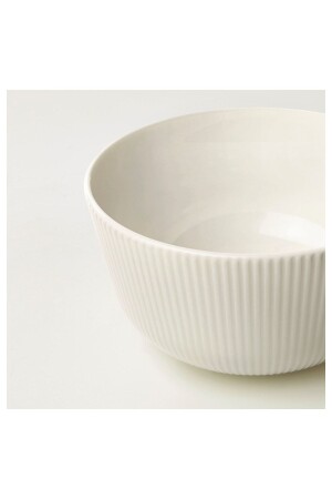 MNZ-Ofantlıgt 4 قطع وعاء وجبة إفطار وجبات خفيفة وعاء الحساء أبيض 500 مليل IKEA99990754 - IKEA