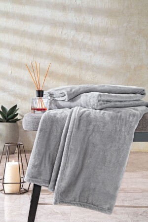 MNZ-Olenna Wellsoft Tv Blanket 140x190 - خضراء ضوئية - Yataş