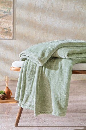 MNZ-Olenna Wellsoft Tv Blanket 140x190 - ساج - Yataş