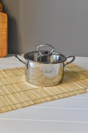 MNZ-OMS ميني فنجان من الفولاذ العميق - 14 سم - Şirin Eşyalarım