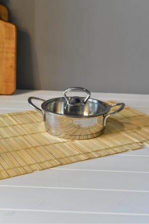 MNZ-OMS صلب صلب من الفولاذ المستطيل - 14 سم - Şirin Eşyalarım