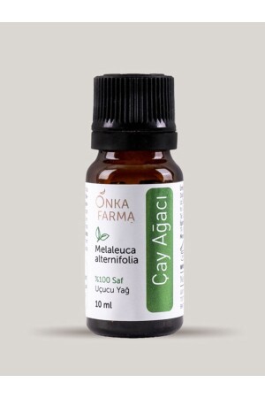 زيت شجرة الشاي من شركة MNZ-Onka Farma - زيت شجرة الشاي النقي 100% - 10 مل - Onkafarma