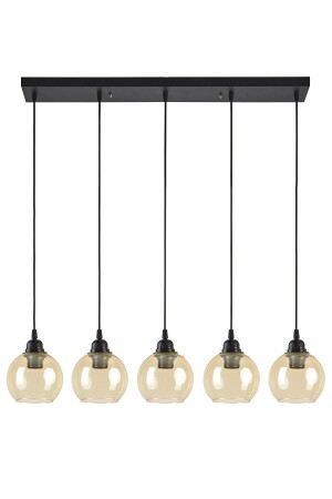 MNZ-Opvik تصميم حديث غرفة المعيشة - المطبخ - غرفة النوم اللون الأسود زجاج العسل الشنارة من 5 صفات OPV123 - Modavize