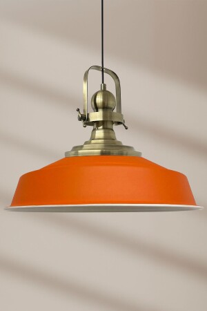 MNZ-Orange Noble شاندل واحد القديمة الرأس الراجعية مصباح العلق مطعم مقهى غرفة المعيشة الشنابل BMM2013 - Bamyum