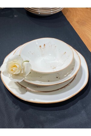 MNZ-Organic 24 Piece Dinnerware Set كريم تعويض 58YMT000167 - Marianna