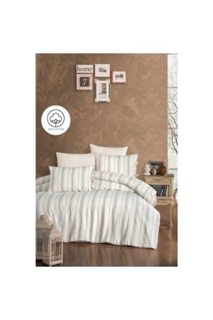 مجموعة غطاء غطاء مزدوج MNZ-Organic Duvet Cover Set - ORGANIKNEVRESIM1001 - Sinteks