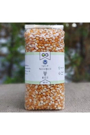 (MNZ-Organic Popcorn) 600 جرام 8682792203061 - OG natural
