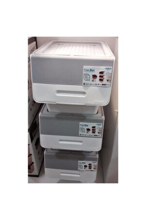 صندوق تخزين وتوريد عجلات MNZ-Organizer 3x33 لتر smhbsr - Motek