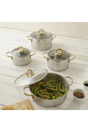 مادة من المعدات التيتانيوم الذهبية من MNZ-Orion 8 قطع صلصة مجموعة P178PŞÜ. 51796. 01 - Hisar