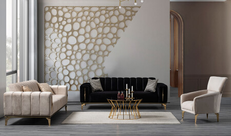 غرفة المعيشة MNZ-Oscar مجموعة V3 - Cadde Yıldız