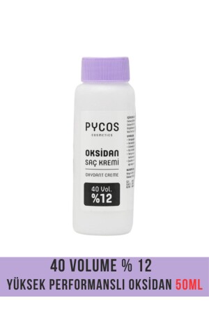كريم MNZ-Oxidant - 40 حجم 12% عالية الأداء 50 ML - Pycos Cosmetics