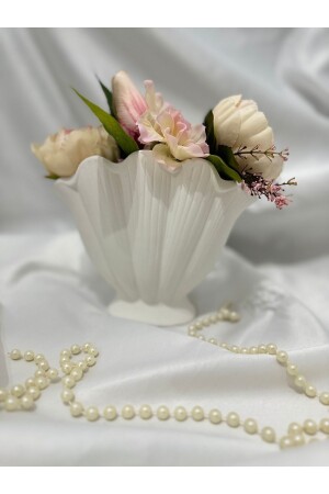 حوض MNZ-Oyster - حوض تزيين - حوض مُسيل مُزَخَّر مُزَخَّر - Nonno Dekor