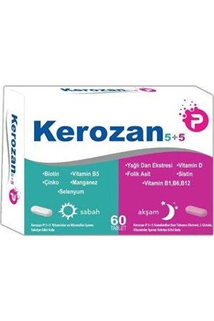 MNZ-P 5+5 60 أقراص 8699580010350 - Kerozan