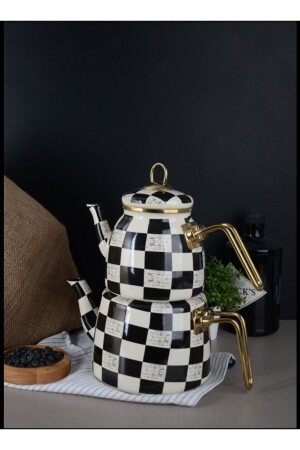 MNZ-Paçi Elite Class Enamel Teapot معقّد MTL-21 - Şener